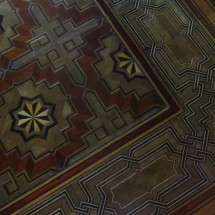 Wooden floor of Palacio Rosado
